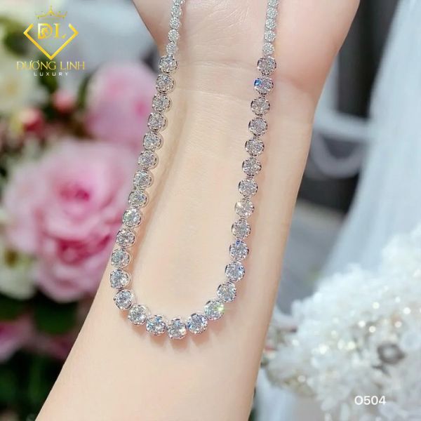 Dây Chuyền Kim Cương – O504